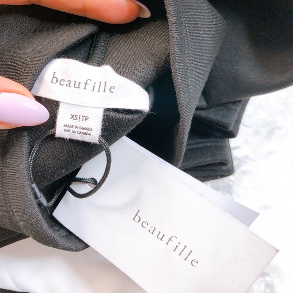 Beaufille Rossetti Neoprene Turtleneck Top - Picture 4 of 11